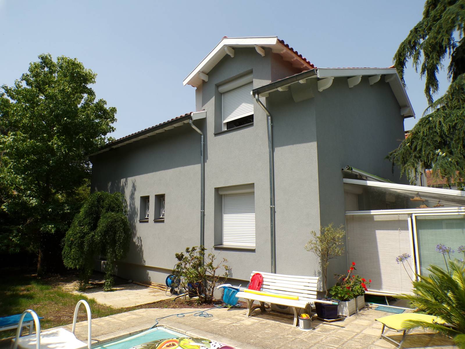 Isolation Thermique par l'Extérieur d'une maison avec Geo Environnement avec du PSE TH 32 en 120mm à Toulouse