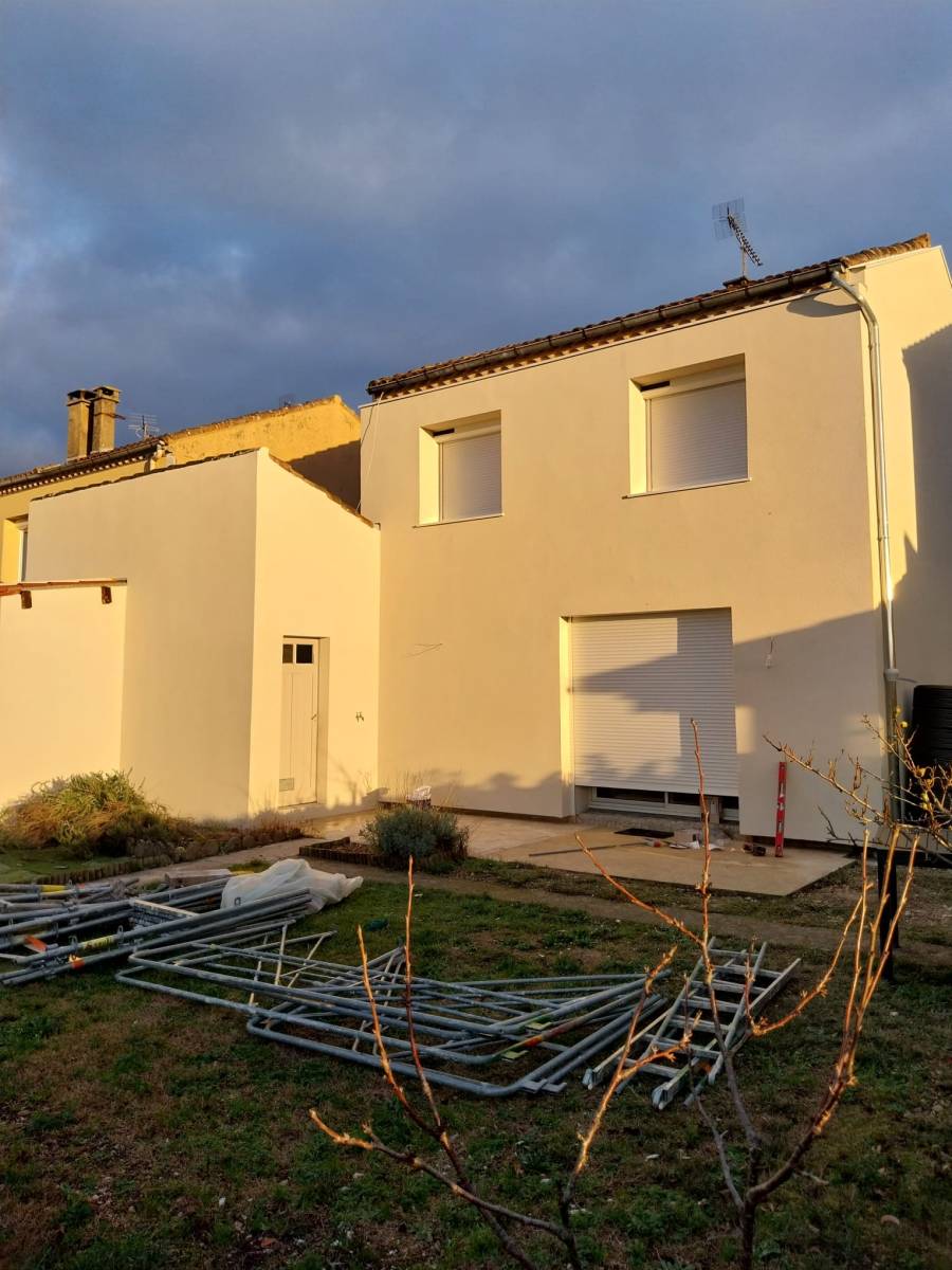 Isolation thermique par l'extérieur et ravalement de façade par GEO Environnement à Blagnac en Haute-Garonne