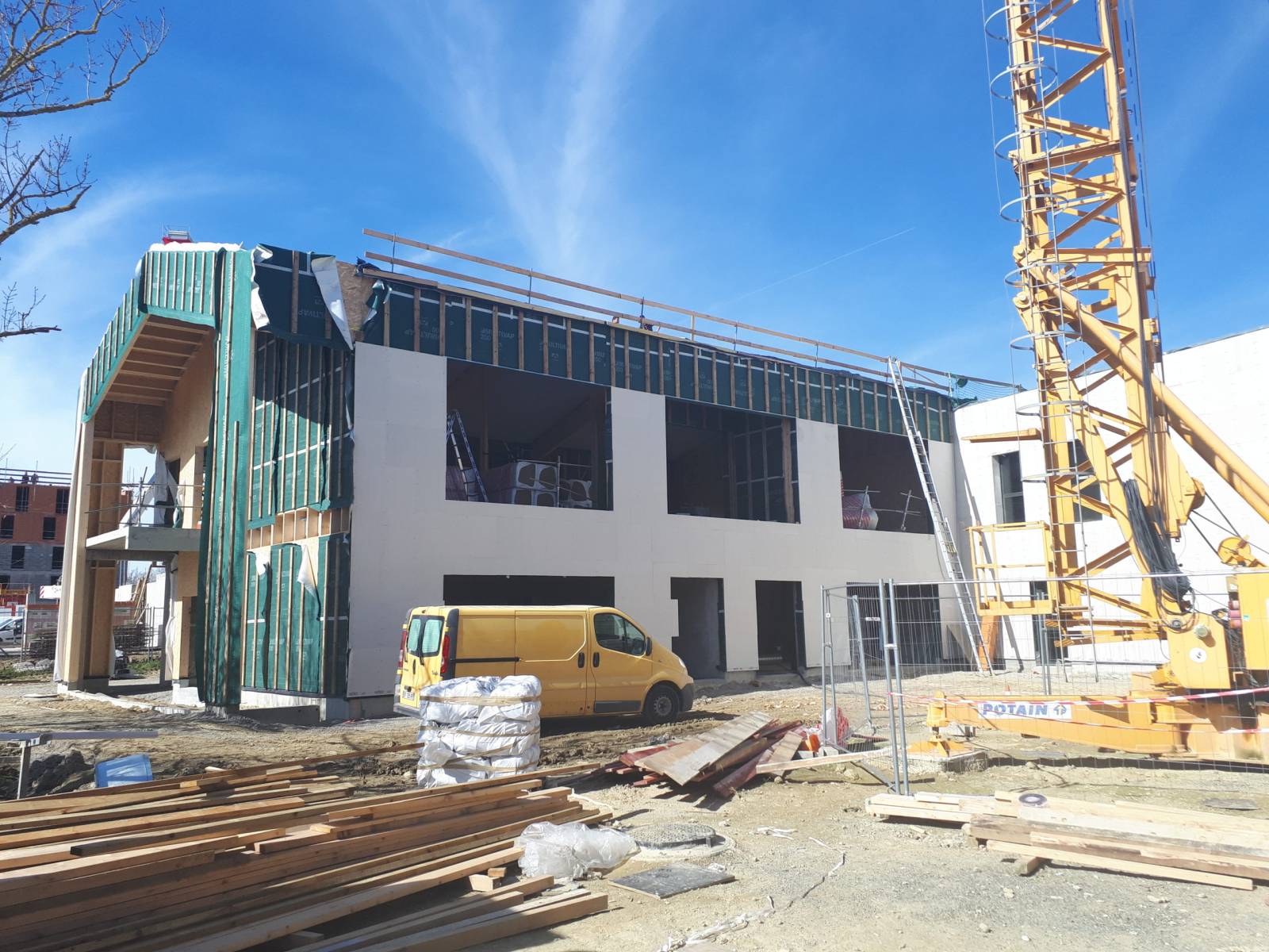 Isolation d'une école en construction à TOULOUSE (31)