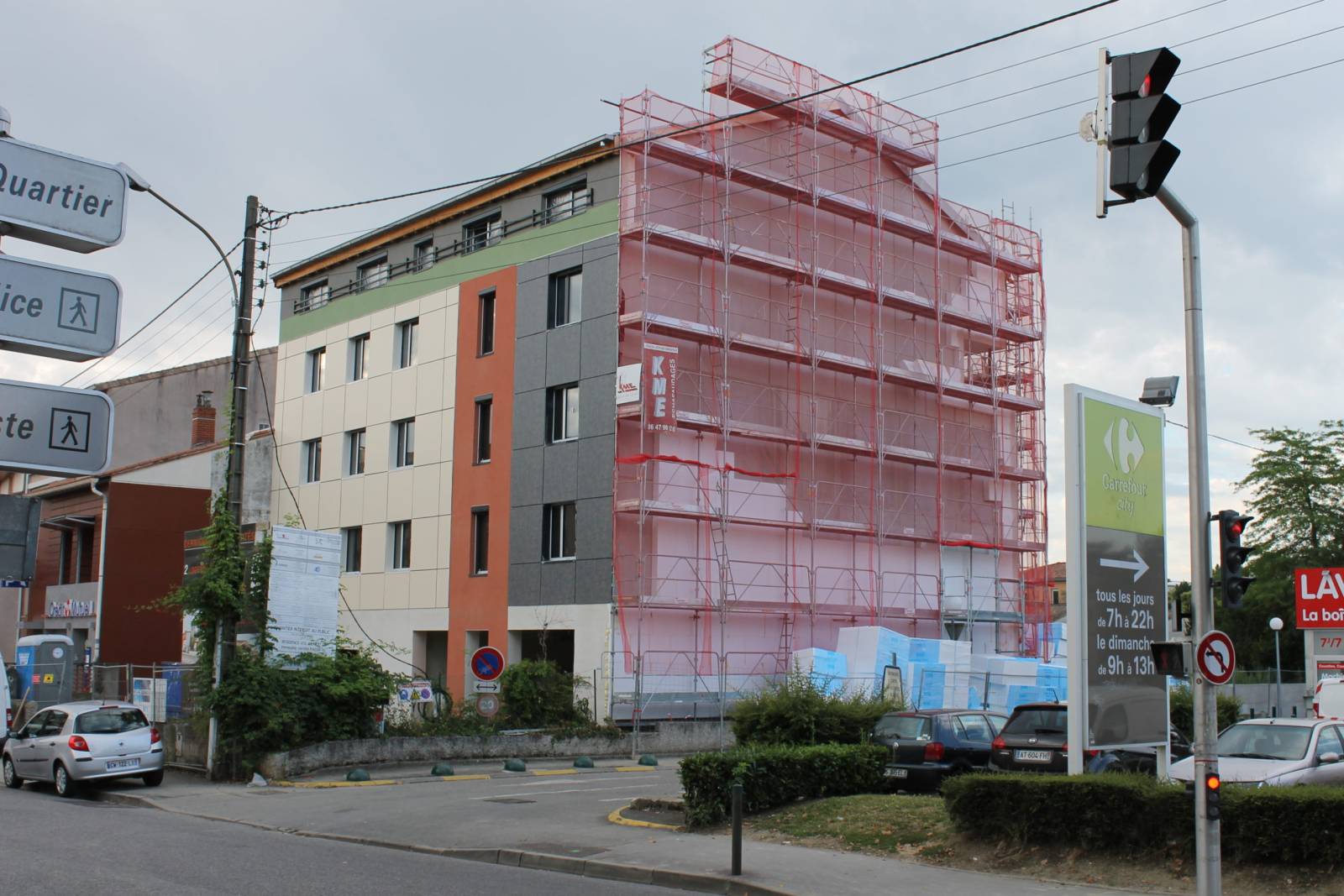 Isolation d'une construction collective à Toulouse