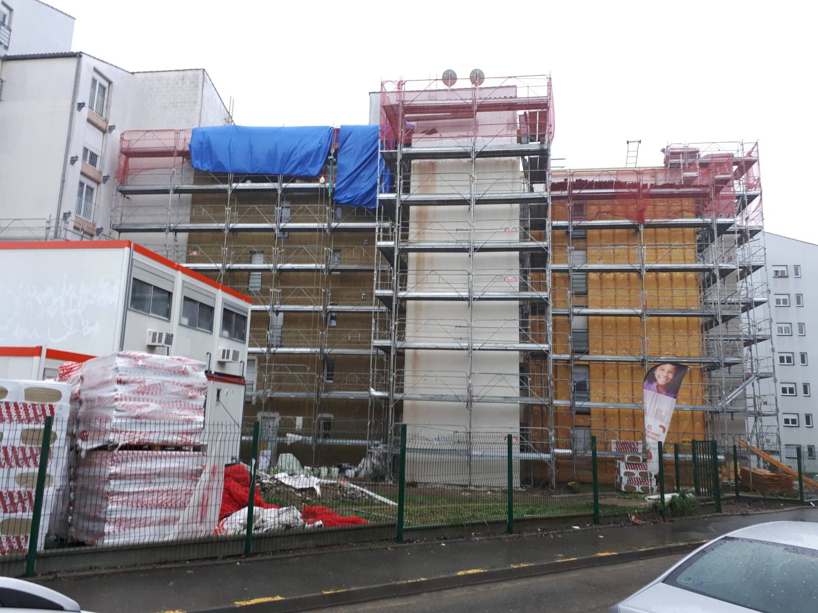 Réhabilitation avec pose d'ITE pour une résidence à Toulouse (31)