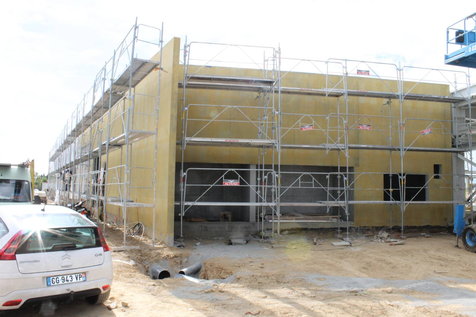 Construction d’un centre Aquatique à PEYRIAC (11)