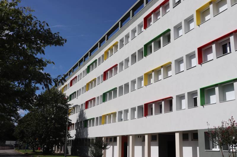 Isolation Thermique par l'extérieur de la cité moderne d'Auterive en Haute-Garonne