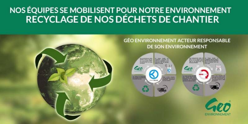 RECYCLAGE DES DECHETS DES CHANTIERS GEO ENVIRONNEMENT