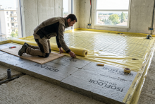 Notre zone d'activité pour ce service Isolation de planchers bas avec panneaux en polystyrène à bords droits, RT 2012 et de la RE 2020